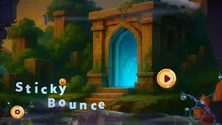 Sticky Bounce Gameplay &ndash; Epic Wall-Cling Platformer!