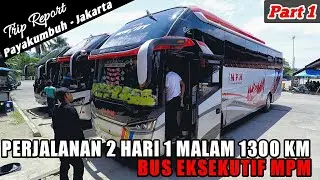 Ep.1 Trip Bus MPM Padang - Jakarta | 38 JAM naik Bus MPM Eksekutif