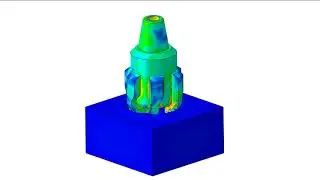 Finite Element Analysis Simulation - Drill Bit