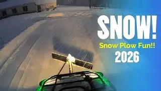 NEW Upgrades to the Quad/ATV (Snowplow & lights) | 2026 Snowstorm