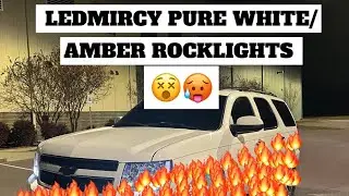 TAHOE GETS LEDMIRCY SWITCHBACK ROCKLIGHTS (SUPER BRIGHT) SPONSORED VIDEO... THEY TURNED OUT GREAT 🥵