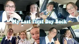 year 12 chronicles | my last first day back of school | school vlog in australia