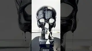 Liquid Skull Pour Satisfying Flow 💀