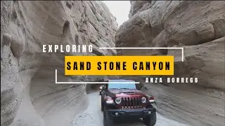 Anza Borrego Sand Stone Canyon and Coyote Creek