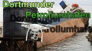 Dortmund Hafen Portalkr&auml;ne Petroleumhafen 4K UltraHF deutsch YouTube