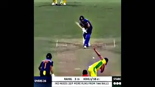 Virat kohli vs Mitchell Starc//🥰💪 #Virat Kohli # Shorts 😊 please do like & subscribe 👍👍