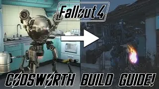 FALLOUT 4 Automatron: How To Make Codsworth The BEST Companion In The Game! [Melee Build Guide]