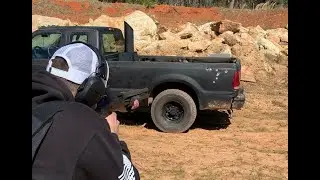 Double Slug 12 Gauge Round против F250 #shorts