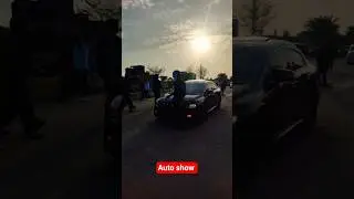 Black Queen Honda Civic Modified | Auto Show Beautiful Sunset View 🌅 | Honda Civic Modified