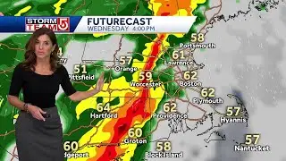 Video: More than 3 inches of rain for some