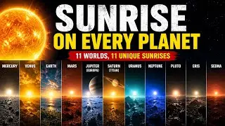 What Does the Sun Look Like on Every Planet? 🌞 | Realistic Space Comparison