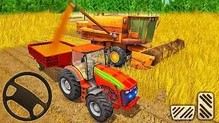 Real Tractor Farming Drive 3D - Harvester Farm Tractor Driving - Android Gameplay