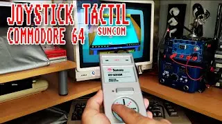 Probando el Suncom Joy- Sensor con el Commodore 64