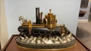 General Artigas Gunboat Industrial Clock | M.S. Rau