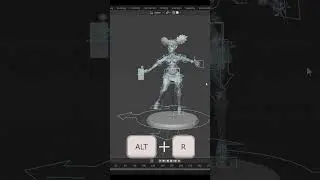 C&oacute;mo resetear la pose de un rig en Blender