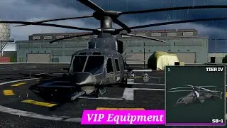 MWT VIP BattlePass Equipment SB-1 Attack Helicopter Modern Warfront Tank Battles