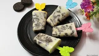 Oreo Popsicles | Easy Cookies and Cream Popsicles