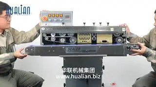 FRM 1120W Solid Ink Coding Continuous Band Sealer - เครื่องซีลปากถุงต่อเนื่องแบบพิมพ์ด้วยลูกหมึก