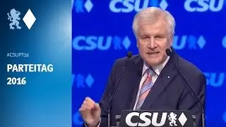 Best-of Horst Seehofer auf dem #CSUPT16