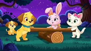 The Lost Star’s Night Light! ⭐ Mini the Kitten, Bunny aur Puppy ki Jaadui Kahani | Mini Adventures