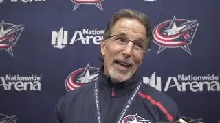 CBJ Practice Day 3/14/19: John Tortorella, Josh Anderson and Oliver Bjorkstrand