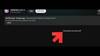Два способа решения проблемы с сообщением &laquo;Комментарии отключены&raquo; на YouTube.