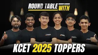 🎯 Daily Routine, Books, Study Strategies... KCET 2025 Toppers Reveal ALL | Toppers Round Table 🔥