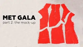 DIY Couture: Making a woven fabric from 30 neckties for a Met Gala dress (without a fashion degree)