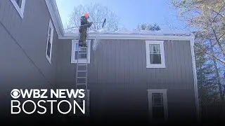 What to do if you have an ice dam on your roof