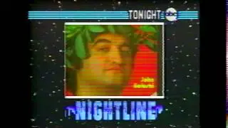 ABC News Promo 1980 Nightline John Belushi Dies