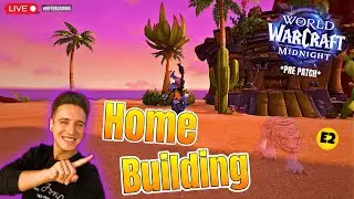 HOUSING &ndash; LETS DECORATE 💜 ABER STONED 🗿 E2 | WoW MIDNIGHT PRE PATCH