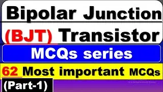 BJT Transistor MCQ | BJT Transistor Questions and Answers | BJT Transistors MCQ | Part-1