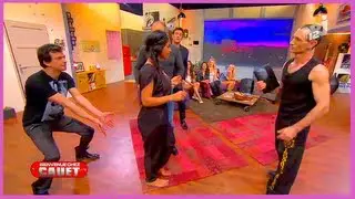 AYEM NOUR Bienvenue chez Cauet HD 720P / Barefoot TV Show Feet French Pedicure
