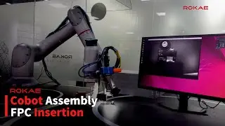 🎯 ROKAE Cobot for FPC Assembly: &plusmn;0.1 mm Precision with Vision-Based Servo Control