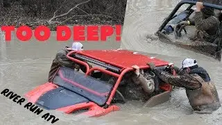 HUGE POLARIS GENERALS AND RANGERS GO HOOD DEEP AT River Run ATV park Mardi Gras 2018