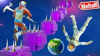 20 Level Space Deathrun Parkour in Fortnite!