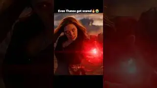 Wanda maximoff vs Thanos final battle 🔥😱 One of the best fight scene 🔥🥶#shorts #ytshorts #marvel