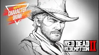 Character Draw #15 - Arthur Morgan - Red Dead Redemption 2