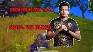 🇮🇳Jonathan 1v3 Blind 🔥 GodLike Vs BLIND 🏆😱SAMSUNG,A3,A5,A6,A7,J2,J5,J7,S5,S6,S7,59,A10,A20,A307