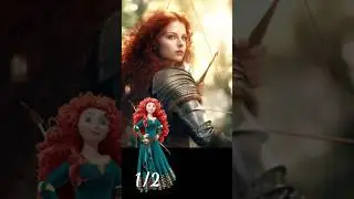 Disney princesses as Knights, Part1 #shorts #short