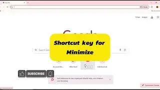 Shortcut key to minimize and maximize windows #windows #windowstips #laptop #shorts #trending