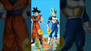 Dragon Ball Fusion With Potara ♾️💖 #goku #anime #shorts