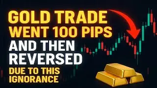 100 pips in gold, But made one mistake. Find out? (Day 22 of 100 days of trading.)