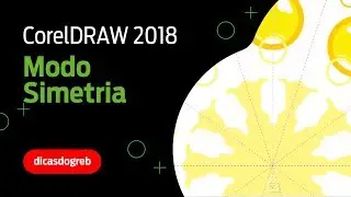 CorelDRAW 2018 - Modo Simetria