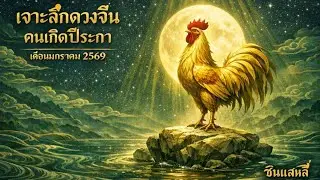 เจาะลึกดวงจีน คนเกิดปีระกา เดือนมกราคม 2569 | จัดระบบชีวิต วางจังหวะให้มั่นคง