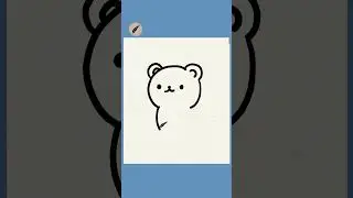 Super Easy Teddy Bear Drawing 🧸 How to Draw for Kids and Beginners #lidoartworks