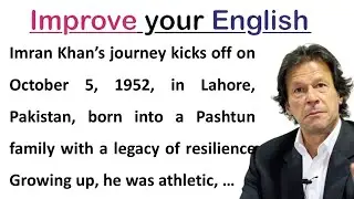 Imran Khan: Hero or Criminal? | Learn English Through Story | Level 2 | Improve Your English
