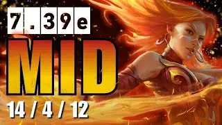 Lina Mid in Dota 2 Turbo! Fast-Paced Gameplay 🔥 | Mid Lane Turbo Match