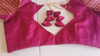 Priya fashion designer new princess cut blouse design boat neck design like and share comment