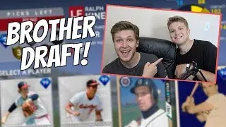 MY BROTHER DRAFTS MY BATTLE ROYALE TEAM!? MLB The Show 19 Diamond Dynasty